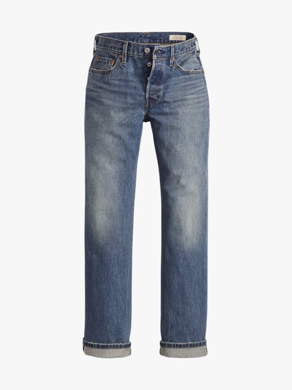 LEVI'S | 100% COTTON "501 90S" SELVEDGE DENIM VINTAGE STYLE IN GET ON BOARD